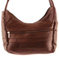 thumbnail image 4 of Women's Leather Medium Cross Body Purse Shoulder Ladies Handbag with Many Pockets, 4 of 6