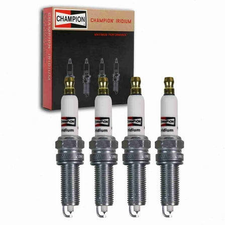 4 pc Champion 9060 Iridium Spark Plugs for RER11WMPB3 Ignition Wire Secondary