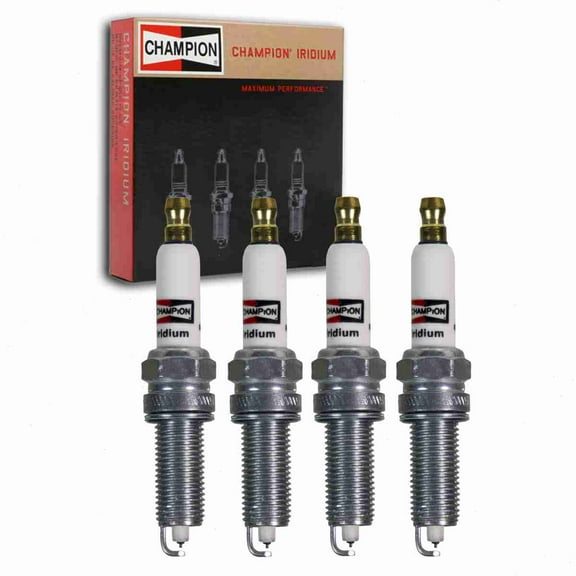 4 pc Champion 9060 Iridium Spark Plugs for RER11WMPB3 Ignition Wire Secondary