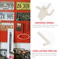 thumbnail image 2 of 100pcs Pegboard Hooks Universal Hole Board Hook Peg Board Tool Utility Hooks, 2 of 9