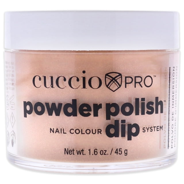 Sistema de Inmersión Cuccio Pro Powder Polish Zapatillas de Oro Rosa Polvo de Uñas 1,6 oz
