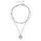 thumbnail image 1 of Aleación de collar multicapa para mujer: Collar de cadena de gargantilla simple de moda, 1 of 2
