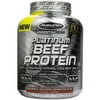 MuscleTech 100% Platinum Beef Protein, Double Dutch Chocolate, 4.2 LB