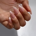 thumbnail image 2 of Press On Nails BtartBox Knightshield, diseño de ojo de gato con forma de almendra, 2 of 8