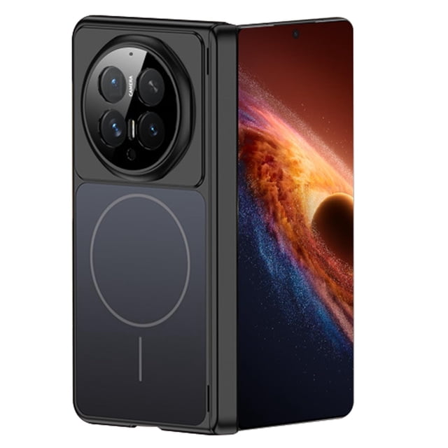Case For Huawei Honor Magic V6, Magnetic Cover With Anti-Fall Frosted Supports Wireless Charging Camera Protective Shell