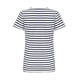 thumbnail image 2 of Asquith & Fox - Camiseta de manga corta y estilo marinero para mujer (Blanco/Azul marino), 2 of 3