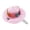 Pink, variant on Pet Flower Straw Hat, Pet Flower Straw Hat, Sun Cap Accessories for Small Dogs and Cats, Cute Woven Straw Hat Costume Accessory
