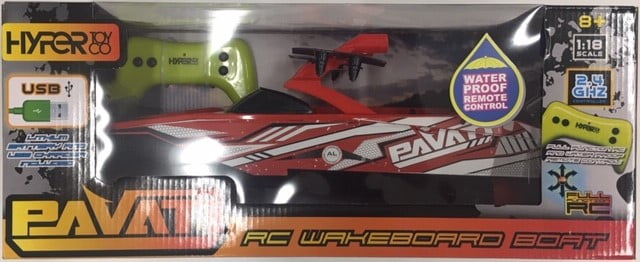 hyper toy co rc wakeboard boat