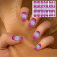 thumbnail image 3 of Nail Sticker Set Glitter Gradient Decals for Nails with Self- Strips Easy Polish Wraps Fashionable Plating for Women, 3 of 4