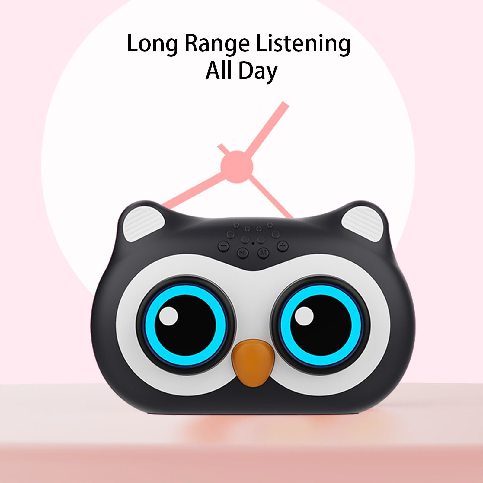 Bluetooth Audio, Bluetooth 5.0 New Cartoons Owl Bluetooth Speaker Cute Mini Desktop Computer Bluetooth Sound Gift