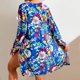 thumbnail image 4 of MKLEKYY Trajes De Baño Mujer Women Floral Print Swimsuits Deep V Neck Swimwear Women 2 Bathing Suit Sexy Monokini Suits Summer Wear Beach Cover Ups, 4 of 6