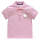 thumbnail image 3 of Hello Kitty, nueva chica, uniforme escolar con solapa de dibujos animados, Tops para niños, POLO coreano de verano para niños, Camiseta de algodón de media manga para bebé, 3 of 4