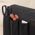 thumbnail image 4 of Sofa Armrest Tray Organiser Storage Bag, Remote Control Book Holder, Foldable Portable Home Decor, Large Capacity Storage, Metal Frame, for Living Room Bedroom, High Traffic, Verified Search, 4 of 8