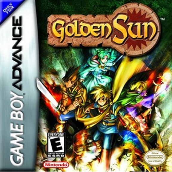 Golden Sun - Game Boy Advance - Game Cartridge