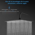 thumbnail image 2 of Cabezal de Ducha Extra Grande 16 Pulgadas 40 cm x 40 cm Regaderas para baño Regaderas cuadradas en Acero Inoxidable, 2 of 7