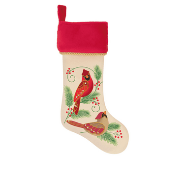 Hallmark The Beauty of Birds Christmas Tree Stocking New with Tag