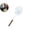 silver, variant on Skimmer Spoons, 5.3 Inch Spider Strainer Skimmer Ladle for Cooking and Frying, Cooking Utensils Frying Spoon with Wooden Handle, Wire Slotted Spoon for Kitchen
