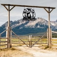 thumbnail image 3 of Craftnamesign Custom Metal Farm Sign, Welcome Farm Animals Metal Sign, Farmhouse Decor, 3 of 5