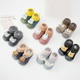 thumbnail image 2 of Ketyyh-chn99 Baby Cozy Fleece Booties Kids Shoes Baby Booties Soft Cotton First Walkers Boots Cozy Warm Socks Shoes for Newborn Infant Boys Girls B,9, 2 of 4