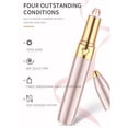 thumbnail image 1 of Xihbxyly Afeitadora de Cejas Portátil con Diseño de Lápiz Labial, Recortadora Facial Suave para Mujeres, Depiladora Corporal Eficiente, Esencial para Viajes, Herramienta de Cuidado Diario, Recargable, 1 of 4