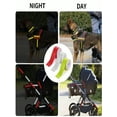 thumbnail image 3 of White Reflective Tape Outdoor Waterproof Reflective Warning Tape Reflector Tape Night Safety Stickers White, Red, Yellow Reflective Tape For Trailer B, 3 of 4