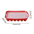 thumbnail image 4 of Silicone Sausage Molds, Non-Stick Flexible Hotdog Makers, 6-Cavity Baking Cooking Steaming Containers, DIY Homemade Molds for Sausages Ice Cube Tray Bread Candy Jelly Chocolate and Cake, 4 of 7