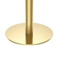 thumbnail image 5 of Round Modern Dining Table 31.5 Inches with Faux Marble Top Bistro Tulip Table for Kitchen Breakfast Nook Small Spaces Sturdy Metal Base Easy Assembly, 5 of 9