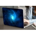 thumbnail image 3 of Hard Case for MacBook Pro 13 inch 2016 - 2022 Release A2338 m1 m2 A2289 A2251 A2159 A1989 A1708 A1706 & Black Keyboard Cover, Galaxy Space, 3 of 6