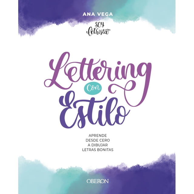 Libro Lettering Con Estilo Tapa Blanda, Autor Por Asignar, Editorial Oberon