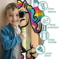 thumbnail image 3 of Blackout Kids Curtains,Unicorn Dinosaur with Rainbow Childrens Insulated Curtains Set Of 2,Bedroom Essentials,Toddler Room Decor 42x84in(106x213cm), 3 of 4