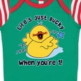 thumbnail image 3 of Inktastic Life's Ducky 1st Birthday Boys or Girls Baby Bodysuit, 3 of 4