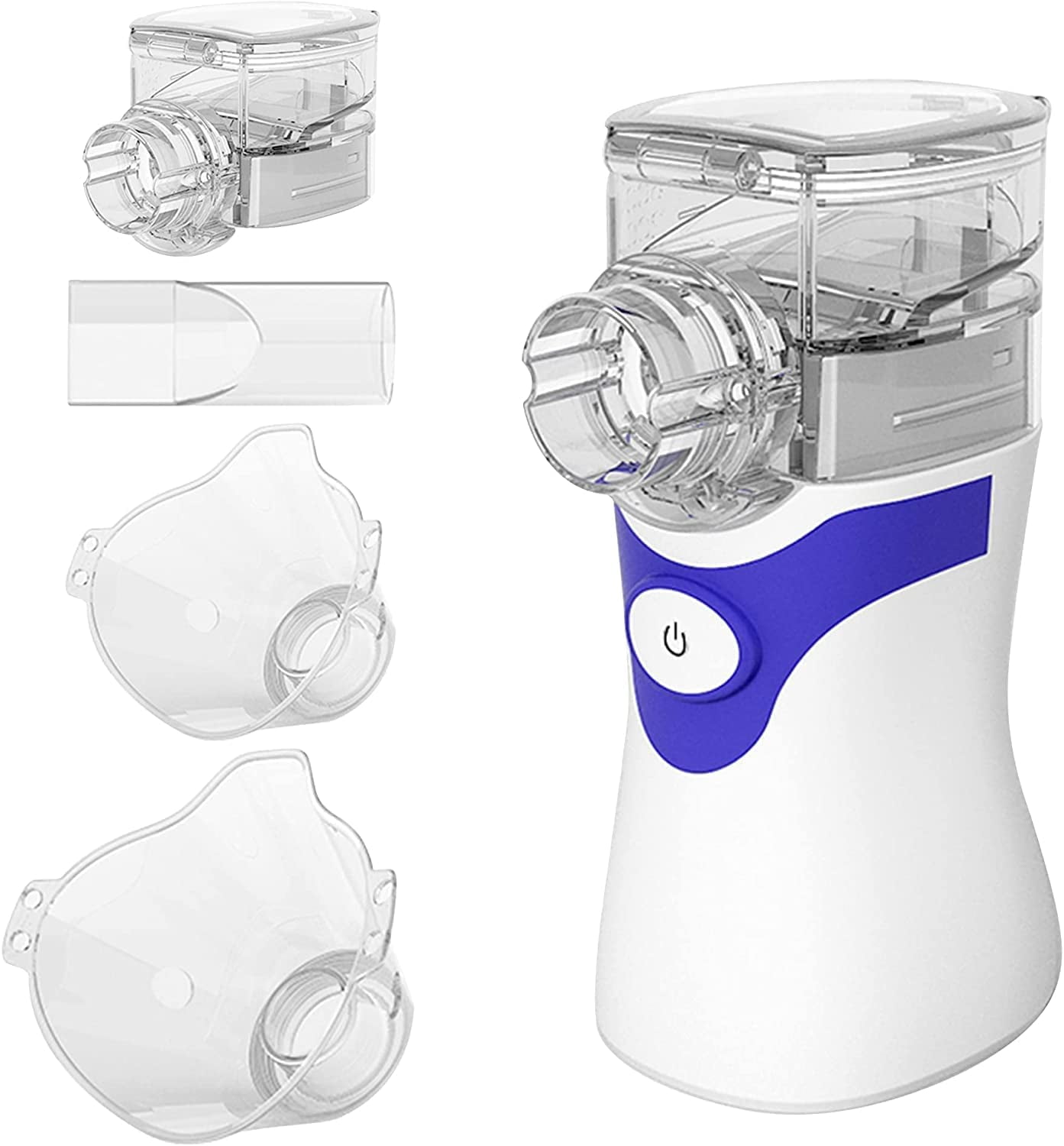 SUZH Nebulizer Electric Inhaler Quiet Nebulizer with Mouthpiece and