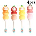thumbnail image 2 of Coofit Baby Toothbrush Soft Cartoon: 4PCS Nonslip Toddler Toothbrush Infant Toothbrush, 2 of 10