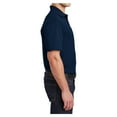 thumbnail image 3 of Yellow Rooster Men's Micropique Sport-Wick Pocket Polo True Navy S, 3 of 8