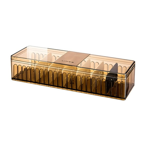 Organisateur de Câble de Bureau en Plastique Clair Boîte de Rangement de Câble Durable pour le Stockage de Téléviseur de Bureau Bleu Transparent