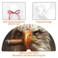 thumbnail image 4 of Yiaed Funny Bald Eagle Print Christmas Tree Skirt , Tree SkirtsTree Mat for Christmas Winter Holiday Indoor Decorations-36", 4 of 7