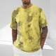 thumbnail image 1 of Tops para hombre, blusas y camisas de cuello redondo y manga corta para hombre, blusas casuales de moda con cuello redondo y manga corta para hombre, blusas de poliéster para hombre, 1 of 5