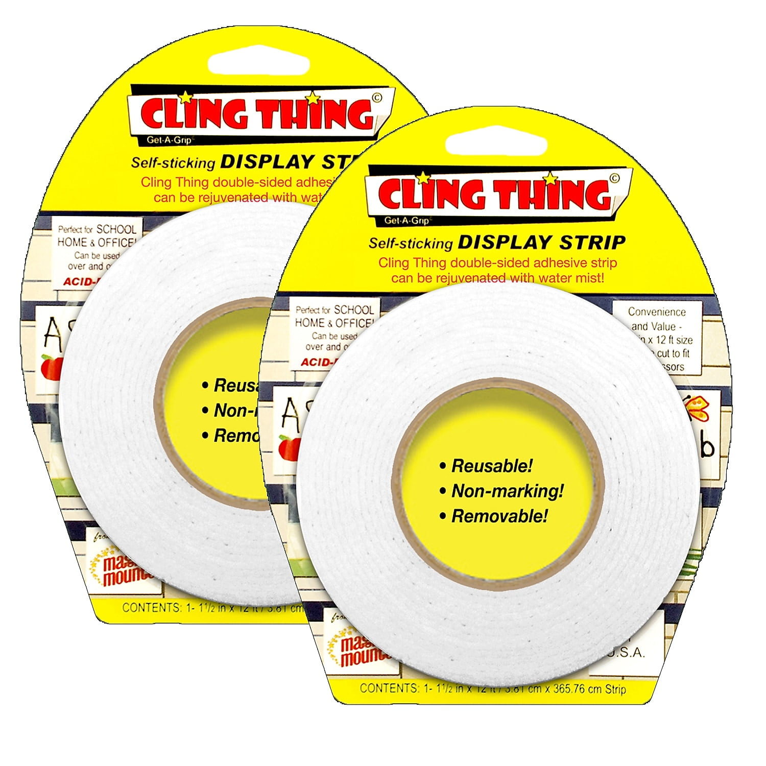 Miller Studio Magic Mounts Cling Thing Adhesive/Felt Display Strip 11/