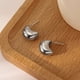 thumbnail image 4 of RV Pendientes pequeños de aguja de plata con forma de gota de agua para mujer, sencillos, con temperamento, diseño de oreja, alta calidad, 4 of 5