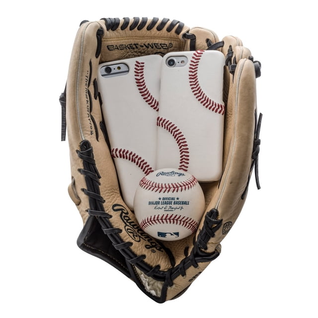Funda de piel de béisbol McMadley para iPhone 7 Plus/8 Plus