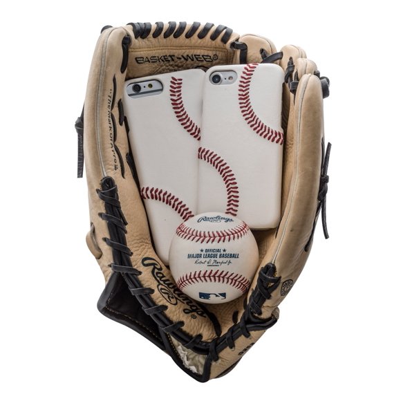 Funda de piel de béisbol McMadley para iPhone 7 Plus/8 Plus