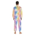 thumbnail image 7 of joogoo Rainbow Tie Dye-a2 Unisex Adults Onesies Pajamas Jumpsuits L, 7 of 7