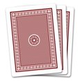 thumbnail image 3 of Brybelly One Blue Deck and One Red Deck of Pinochle Playing Cards, 3 of 5