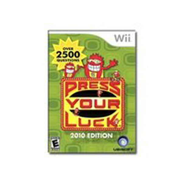 Press Your Luck 10 Edition Wii Walmart Com