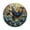 C, variant on Ocean Marine Animal Wall Clock MDF Wooden Silent Non Ticking Round Hanging Clock Sea Decor Clock for Living Room Bedroom