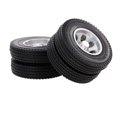 thumbnail image 4 of Compatible with Tamiya 1/14 RC Tractor Truck Aluminum Alloy Front & Rear Truck Wheel Rim Tires 6PCS, 4 of 7
