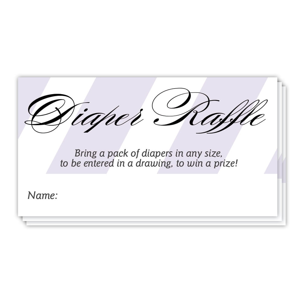 blank diaper party invitations