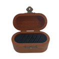 thumbnail image 4 of Lefu Gift Holder Guitar Picks Case Wooden Box with 5 Wood Picks Plectrum Storage Box, 4 of 9