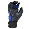 thumbnail image 4 of MRX Weight Lifting Gloves Leather Workout Glove with Long Wrist Strap Blue 2X-Large, 4 of 7