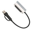 thumbnail image 1 of Hard Drive Adapter, USB C To  Adapter Cable Portable 7P+15P Interface Plug And Play  For Laptop, 1 of 8